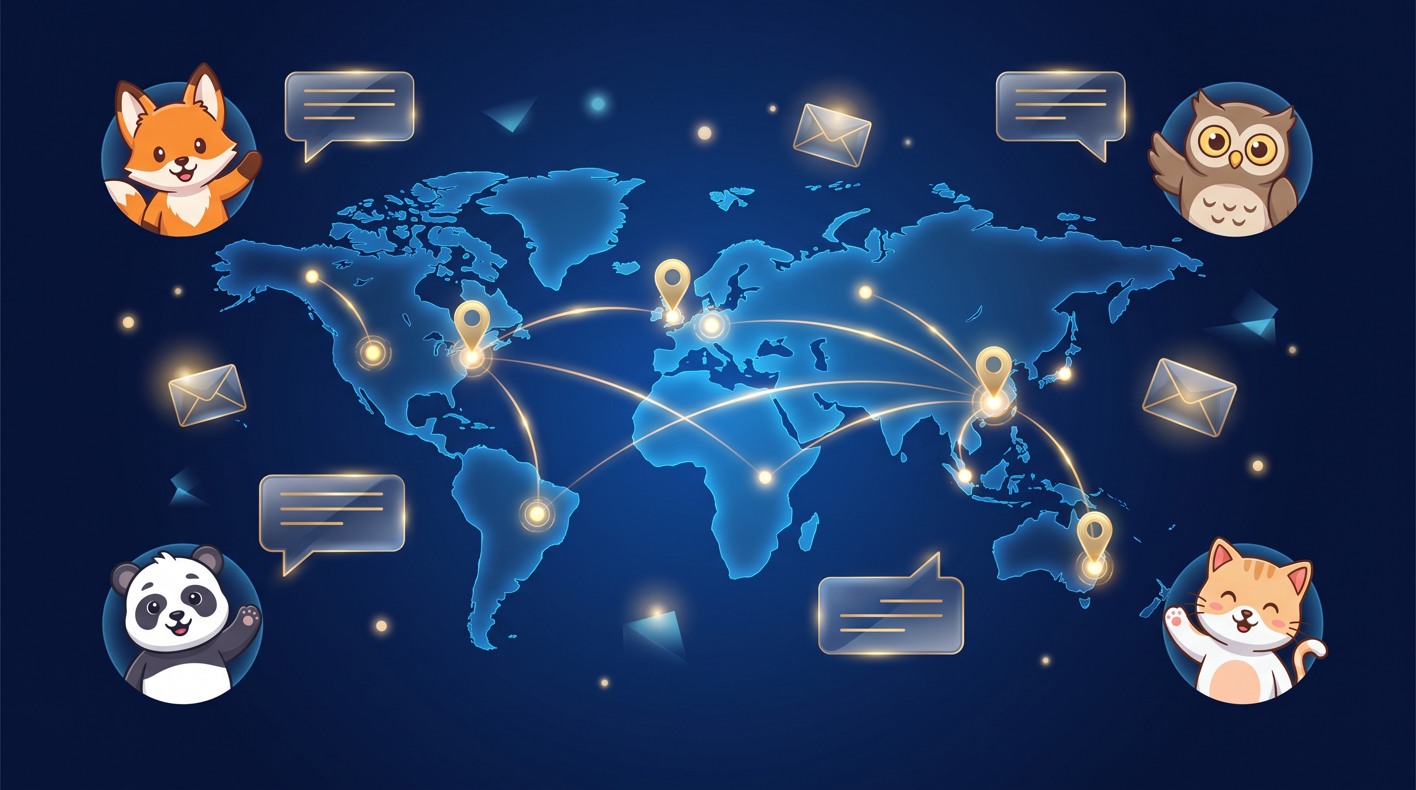 GAMD global contact network